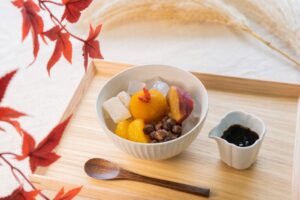 船橋屋 東武百貨店船橋店限定でかぼちゃとお芋のあんみつを10月1日より発売へ