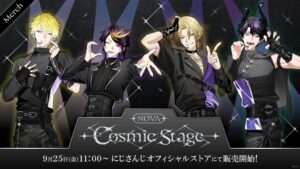 NIJISANJI ENのNØVAグッズが2026年9月25日11時より発売へ