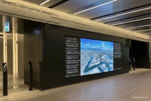 point0など5社、アーバンネット札幌リンクタワーで生成AIアート実証放映へ