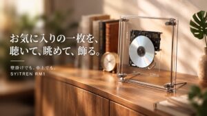 ヤンミン・ストア、透明フレーム型CDプレーヤーSYITREN RM1をMakuakeで公開