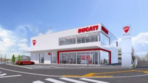 光岡自動車、ドゥカティ大阪ノースを2026年10月10日に移転オープンへ