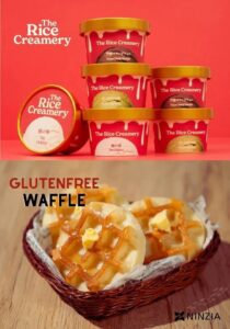 NINZIA、公式サイトでThe Rice Creameryのアイスを進呈へ