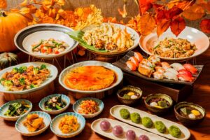 ラグナガーデンホテル、秋の味覚ランチブッフェと秋の会席料理を開催中