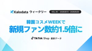 TikTok Shopの国内GMVが21.49億円と下げ止まり　Kalodata調査