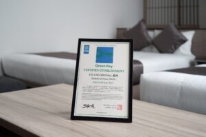 GRAND MONday 銀座が国際的なエコ認証Green Keyを取得