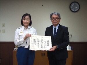 文京学院大学が本郷消防署より感謝状を受領 救急・災害医療教育の継続で2度目