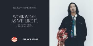 RED KAPとFREAK’S STOREのコラボアイテム登場 金子ノブアキを起用