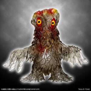One up.限定ソフビ ヘドラ2.0 幻影クリア Ver.が9月19日発売へ