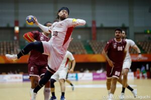 ハンドボール男子代表の水町孝太郎が国際試合通算50試合出場を達成