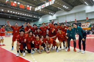 ハンドボール男子日本代表がクウェート下し準決勝へ アジア競技大会