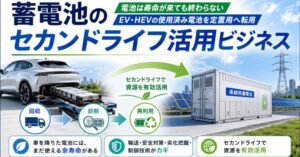 EVリユース蓄電池のセカンドライフ活用を読み解くウェビナー開催へ