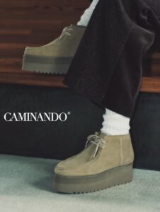 CLANEとCAMINANDOがコラボ モックショートブーツを10月より先行発売へ