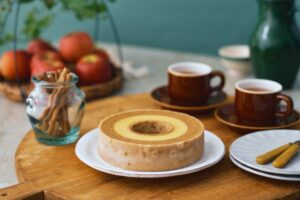 治一郎 初の2層仕立てアップルシナモン×バターバウムを10月1日より限定発売へ