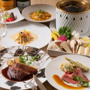 HESTIA GINZAが秋限定のシーズナル松茸コースを提供開始
