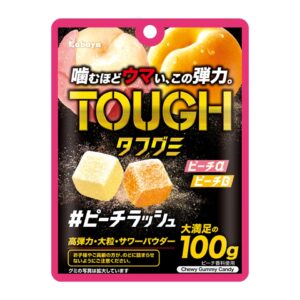 カバヤ食品 タフグミ ピーチラッシュをドン・キホーテなどで10月6日先行発売へ