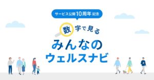 ウェルスナビがサービス公開10周年を記念したインフォグラフィックスを公開