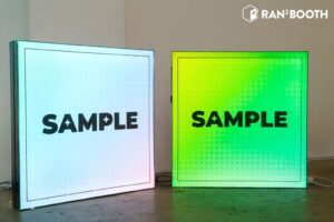 チュパカブラ工藝社、RAN² BOOTHの光るパネルを先着10社に無料提供へ