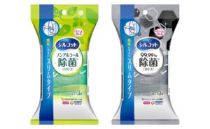 ユニ・チャーム、厚み15mmのシルコット除菌ウェットティッシュを10月発売へ