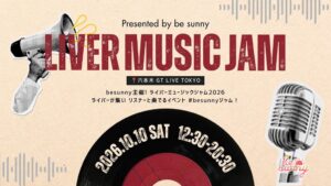 poporpop、女性限定ライバー事務所be sunny初のリアル音楽イベントを10月10日開催へ