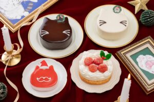 オールハーツ・カンパニー、ねこねこのクリスマスケーキ全4品の予約を10月13日開始へ