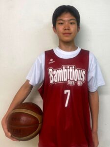 バンビシャス奈良 U15の濱田東志選手、2026年度 U14キャンプ選考へ