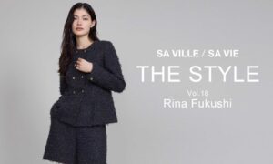 サヴィル サヴィの連載THE STYLE Vol.18に福士リナが出演