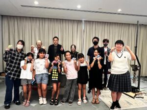 唐津Farm&Foodと倉敷芸術科学大学プラ芸が岡山で廃プラ射出成形などを実施