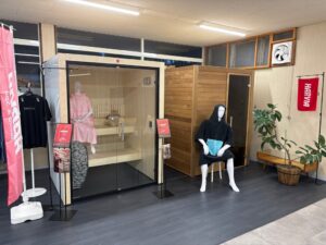 RinkがHARVIA製品の取り扱いを決定 宮崎ショールームで室内サウナを展示