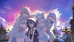 幻想《ルクス》とコードの交差点の4名が10月24日に初配信リレーを実施予定