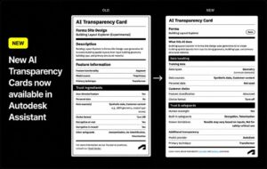 AutodeskがAI Transparency Cardsを拡充 Assistantから確認可能に