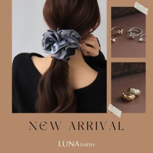 LUNA EARTHが秋色シュシュやゴールド＆シルバーの新作アクセサリーを発売
