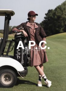 A.P.C. GOLFとBRIEFING GOLF コレクション第3弾を10月9日発売へ