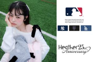 Heather、MLBの球団ロゴをデザインしたアイテム全６型を10月7日発売へ