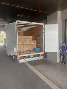 日本通運が熊本地震と石川県の豪雨被災地へ支援物資を輸送