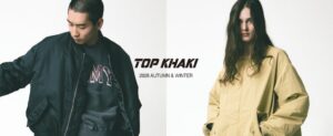 JOHNBULLのミリタリー特化ブランドTOP KHAKIが2026秋冬ルック公開