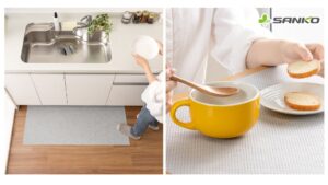 サンコーがキッチン床掃除の負担を減らすマットと使い捨てシート2商品を発売