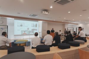 津山高専が岡山大学KIBINOVE内にサテライトオフィスを開設