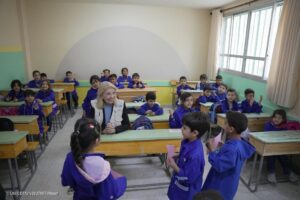 ユニセフ事務局長がシリア訪問 子どもを復興の中心に据えるよう訴え