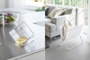 山崎実業が計量カップや手荷物ラックなど生活を整える新作アイテムを発表