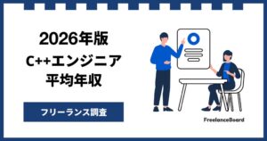 フリーランスのC++案件、平均年収818万円で組込・制御が最多