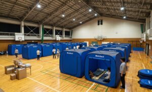 Mobitect、避難所の感染症対策とプライバシー確保を両立する防災テントを受注開始