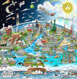 阪神梅田本店でチャールズ・ファジーノ 3Dアート展を2026年10月に開催へ