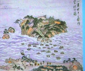 坂井市の龍翔博物館で歴史講座 大湊神社に伝わる獅子頭伝説を宮司らが解説
