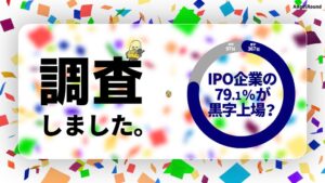 2021〜2025年の一般市場IPO464社のうち79.1％が黒字で上場
