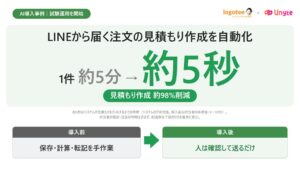 Unyteがlogoteeの受注業務自動化システムを構築 見積もり作成を約5秒に短縮