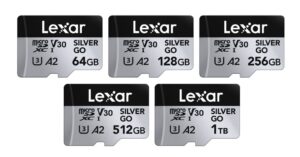 レキサー、最大読込250MB/sの高速microSDXCカードを発売