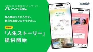 超楽長寿、50歳以上向け「ハハロル」で新機能「人生ストーリー」を提供開始