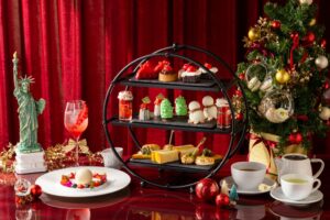 キンプトン新宿東京、NYテーマのクリスマスアフタヌーンティーを11月から提供へ