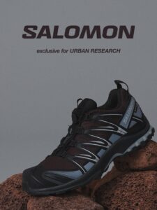 SalomonとURBAN RESEARCHの限定カラー「BK COFFEE」発売へ