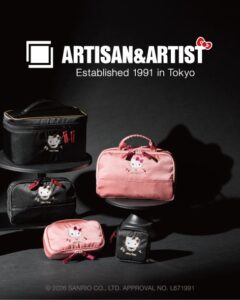 ARTISAN&ARTIST*がハローキティとのコラボシリーズを10月7日発売へ